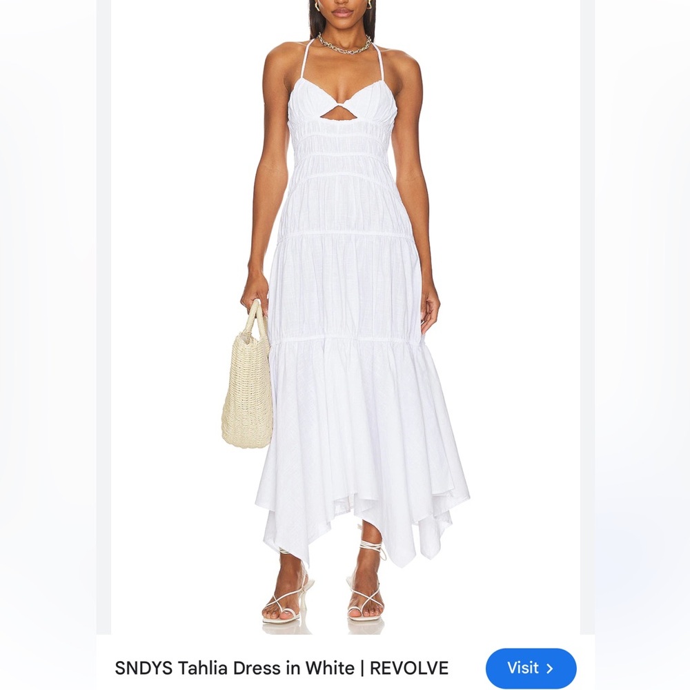 Elegant White Maxi Dress